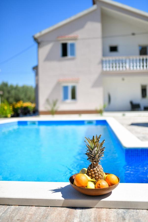Pool House Luka Apartment Zadar Exterior foto