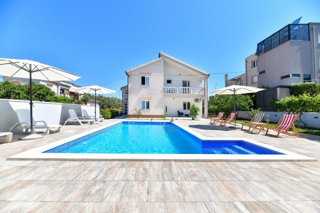 Pool House Luka Apartment Zadar Exterior foto