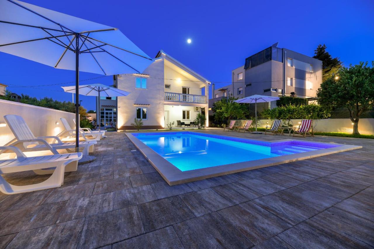 Pool House Luka Apartment Zadar Exterior foto